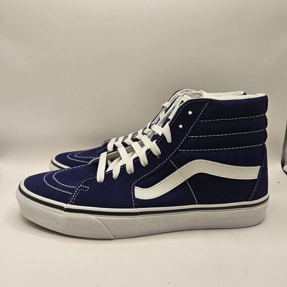 VANS MEN\'S 8.5 SK8-Hi COLOR THEORY BEACON BLUE RARE SNEAKER NWOB main image 5